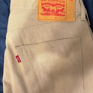 Levi's Khaki Denim Pants